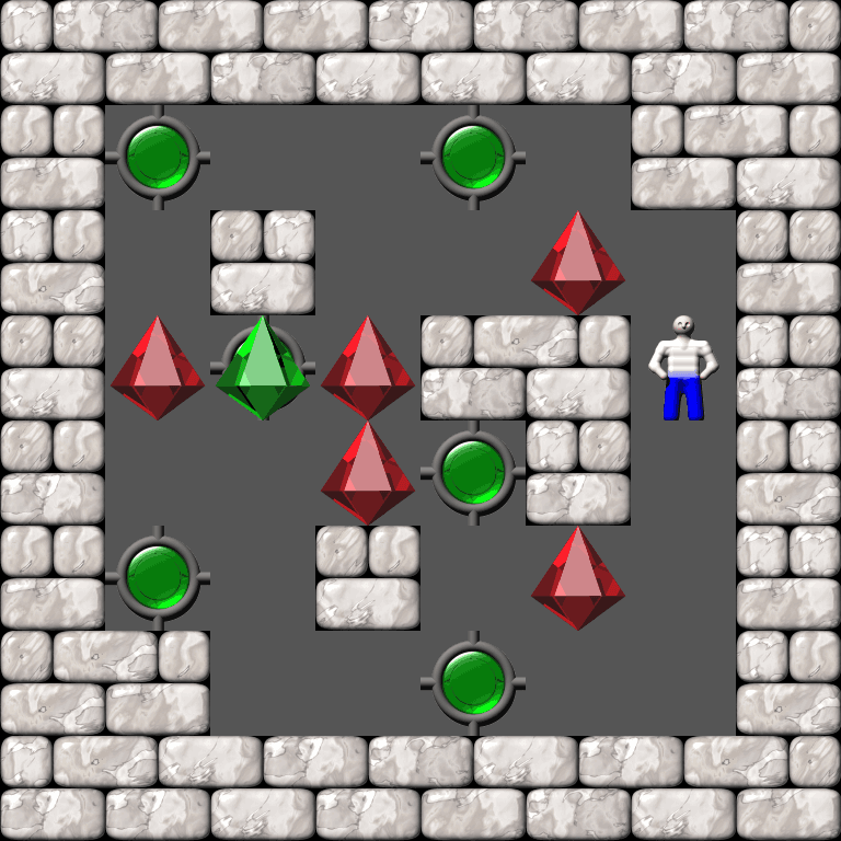 Sokoban The SokEvo collection level 62